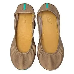 Tieks Shoes Tieks Limited Edition Metallic Champagne Size